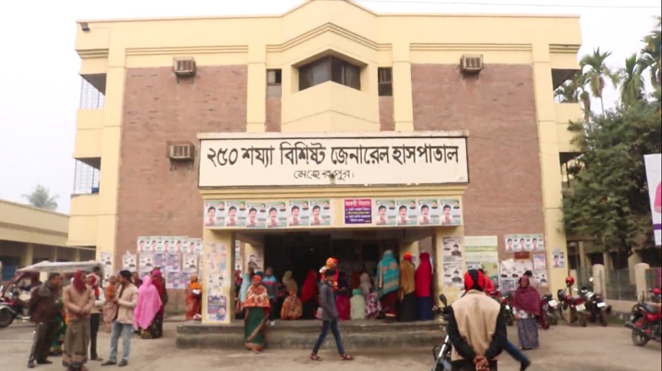 মেহেরপুরে মাইক্রোবাস নিয়ন্ত্রণ হারিয়ে নিহত-১, আহত ৩
