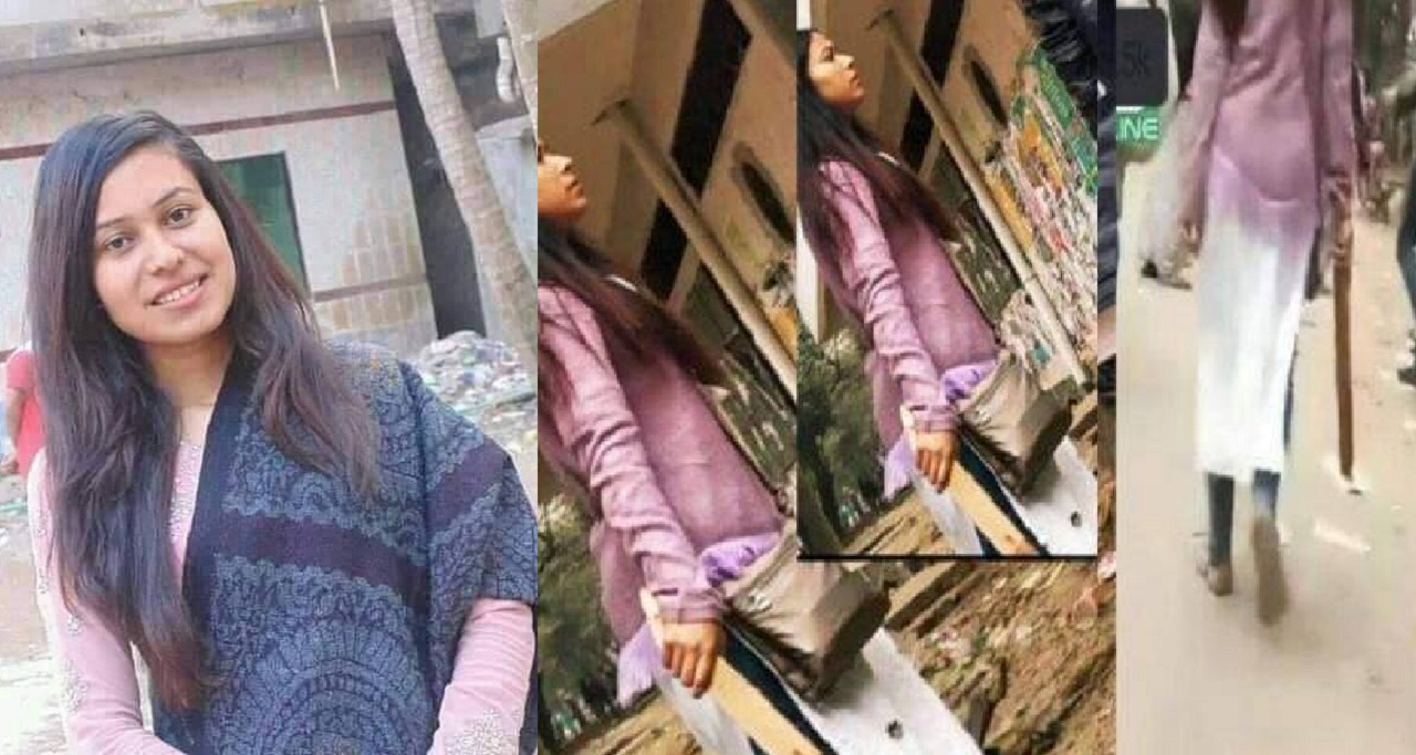 ডাকসুতে ভাঙচুর: লাঠি হাতের এই নারী কে?