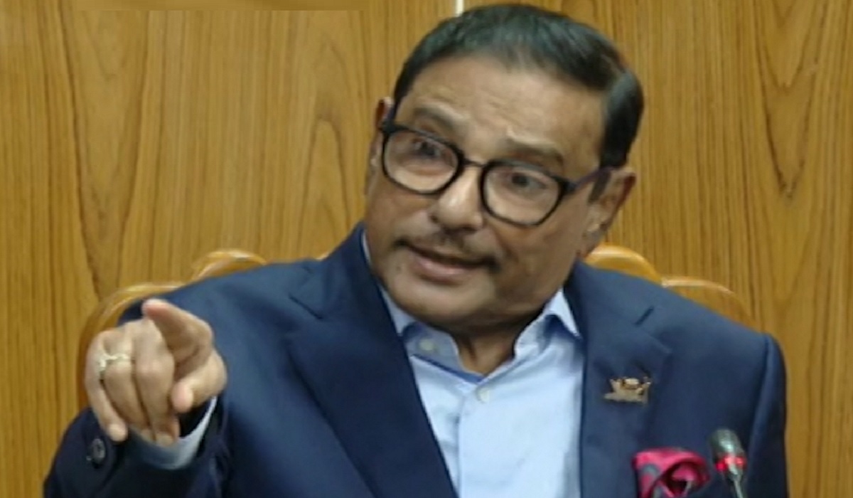 'উনি কেন খাইলেন', গয়েশ্বর প্রসঙ্গে ওবায়দুল কাদের