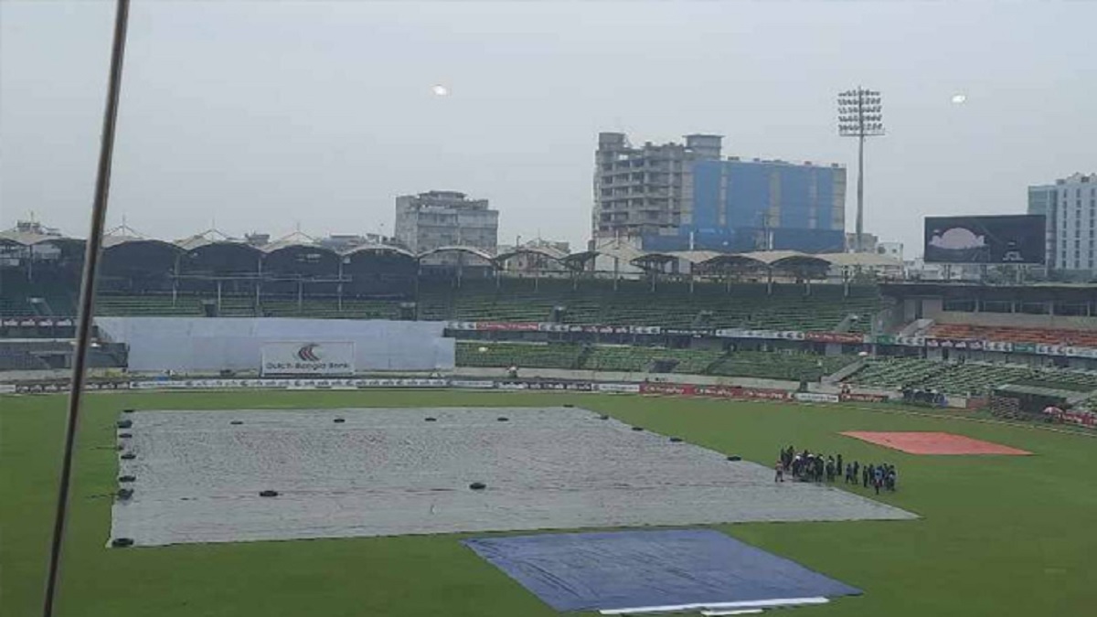 বৃষ্টির কারণে শুরু হয়নি দ্বিতীয় দিনের খেলা