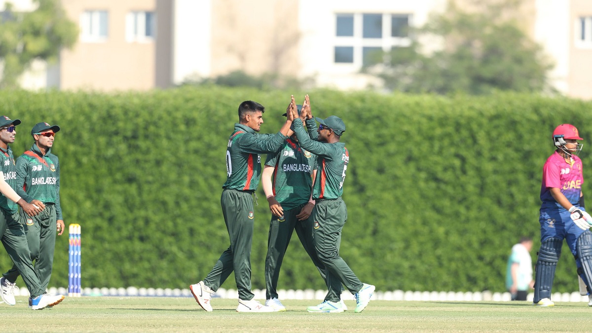 আরব আমিরাতকে হারিয়ে এশিয়া কাপ শুরু টাইগার যুবাদের