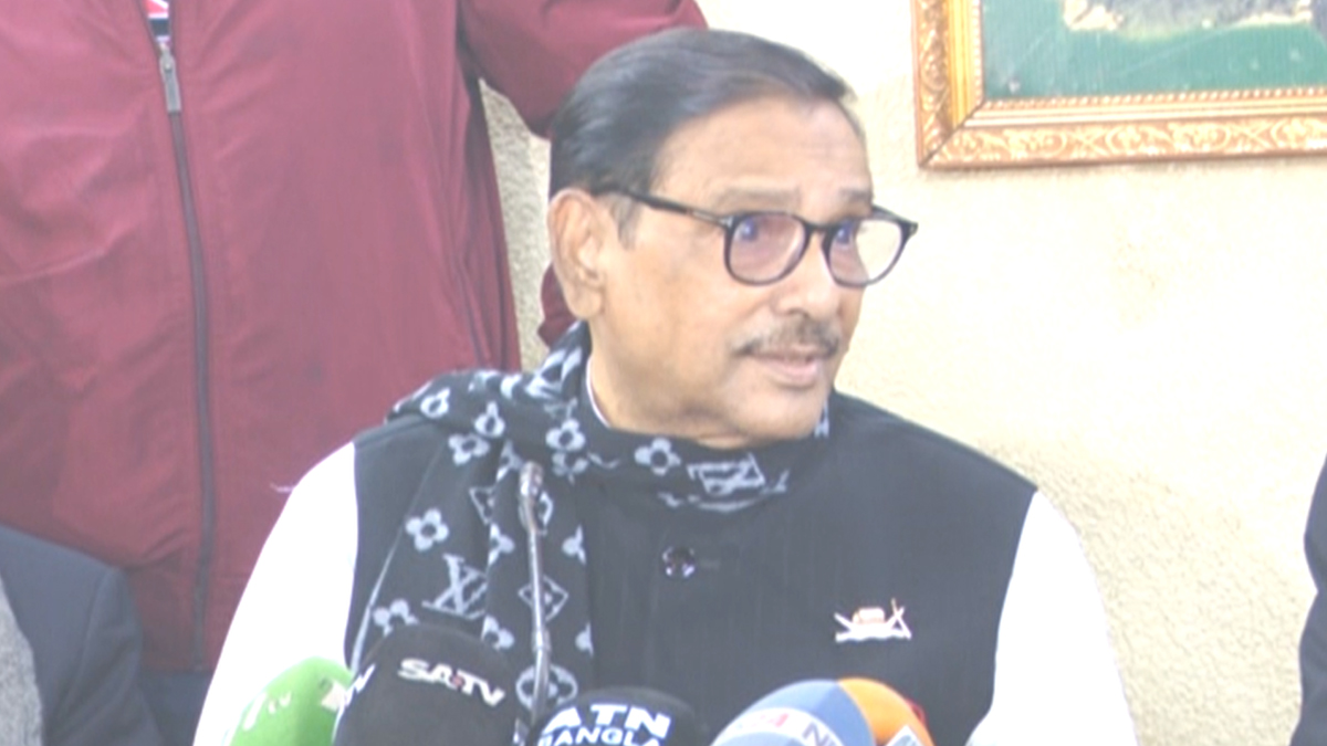 হিংসার আগুনে জ্বলছে বিএনপি, তারা ঈর্ষাকাতর: ওবায়দুল কাদের