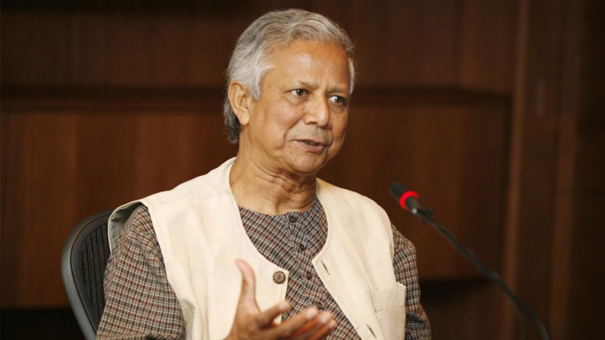 রাজনীতিতে শেখ হাসিনার ফ্যাসিস্ট পার্টির জায়গা নেই: ড. ইউনূস