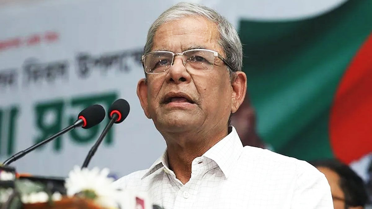 হাসপাতাল থেকে বাসায় ফিরেছেন মির্জা ফখরুল
