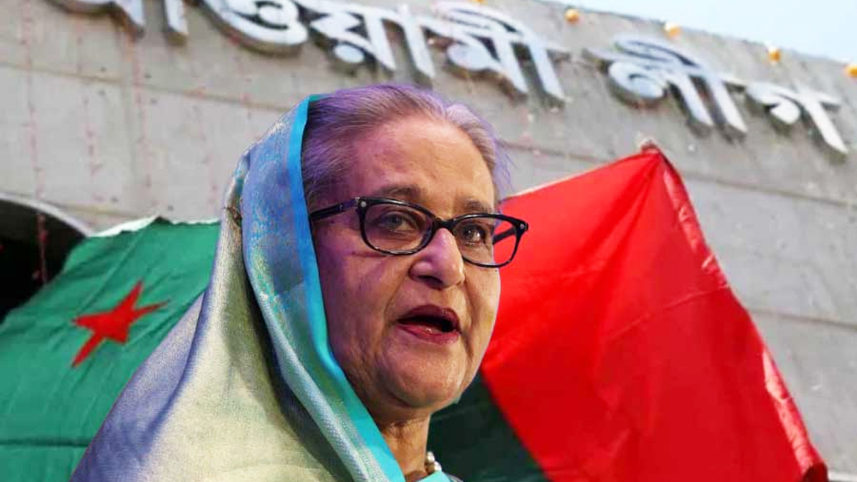 শেখ হাসিনার বক্তব্য প্রচার করলেই ব্যবস্থা নেবে সরকার