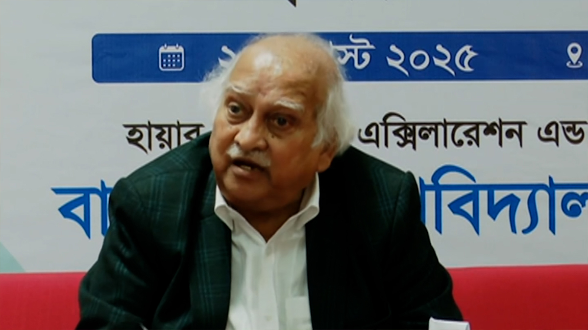 হিট প্রজেক্টে মতাদর্শ নয়, যোগ্যতা ভিত্তিতে চূড়ান্ত: ইউজিসি চেয়ারম্যান