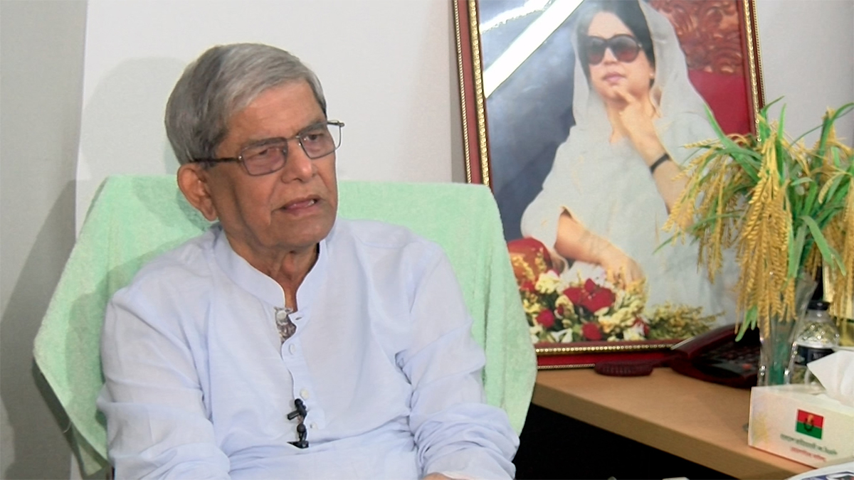 নির্বাচনে অংশ নিতে পারেন খালেদা জিয়া— ইঙ্গিত দিলেন মির্জা ফখরুল