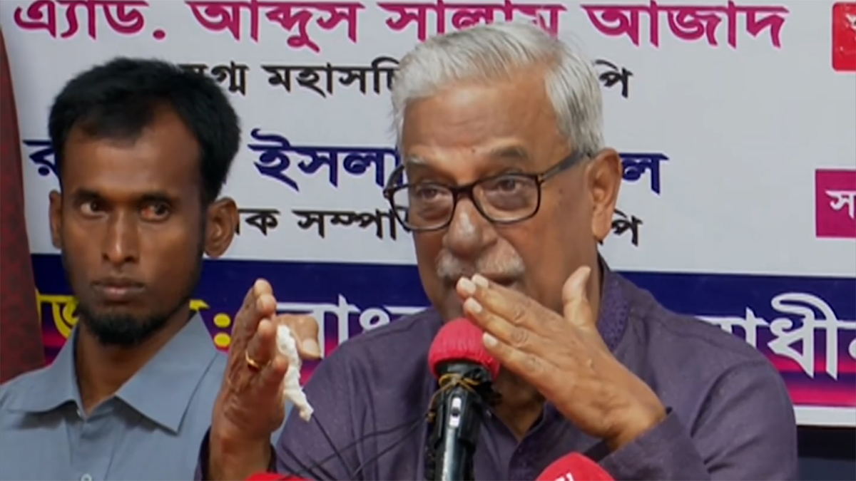 আ. লীগের সাথে আঁতাত করে ভোট বানচাল করতে চাইলে প্রতিহতের হুঁশিয়ারি ফারুকের