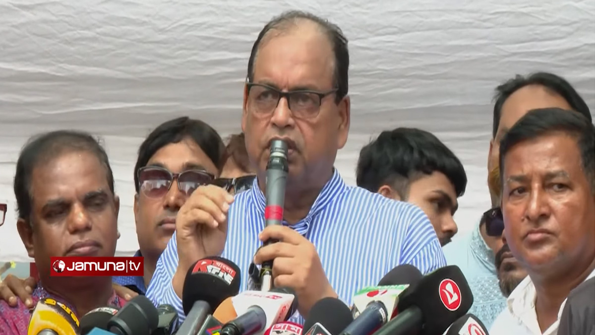 ভারতে বসে নির্বাচন ঠেকানোর ষড়যন্ত্র করছে শেখ হাসিনা: শামসুজ্জামান দুদু
