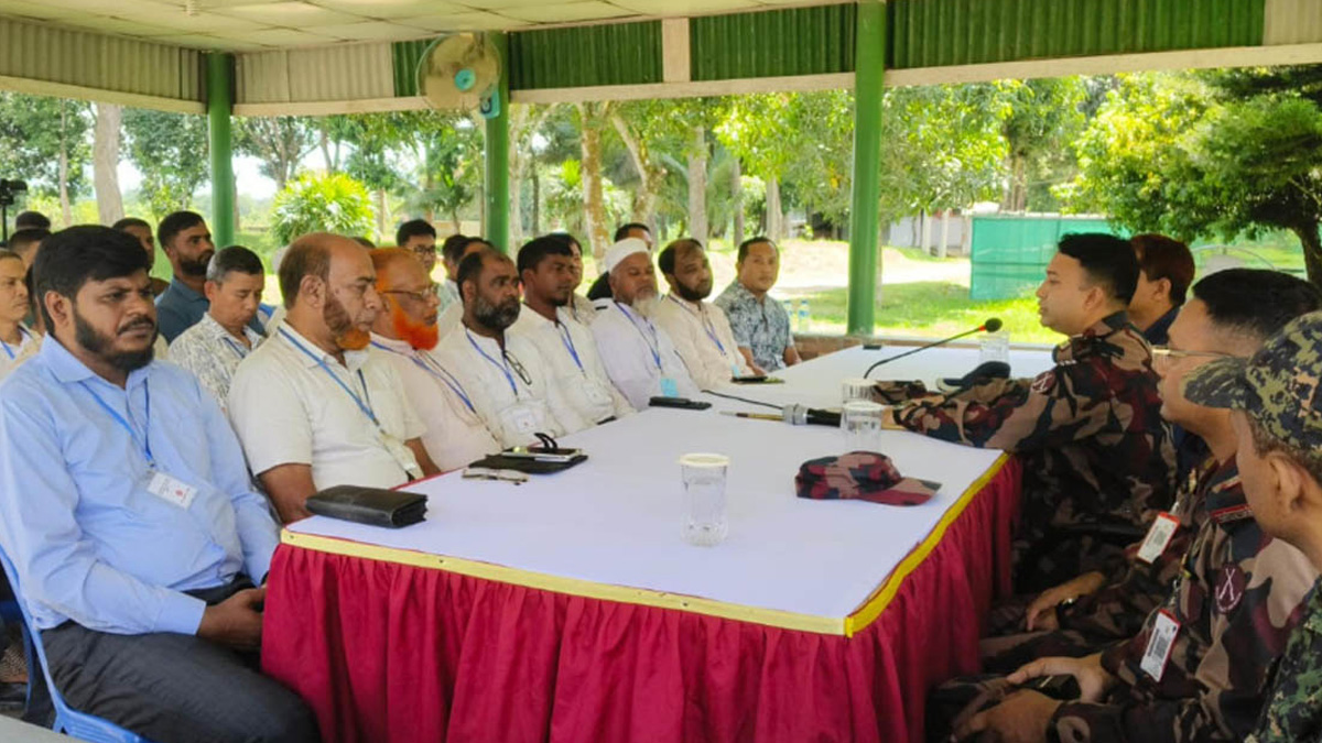 বাঘাইছড়িতে সম্প্রীতি বিনষ্ট করলে কঠোর হাতে দমন করা হবে: লে. কর্নেল জাহিদুল