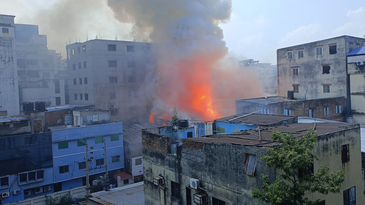 মিরপুরে পোশাক কারখানা ও কেমিক্যাল গুদামে আগুনে দগ্ধ হয়ে নিহত ৫