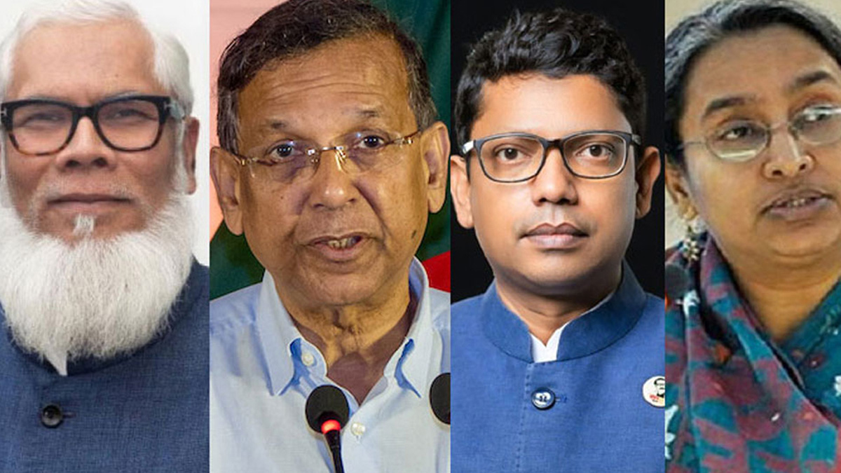 ট্রাইব্যুনালে হাজির করা হয়েছে আনিসুল, পলক, দীপু মনিসহ ৪৫ আসামিকে