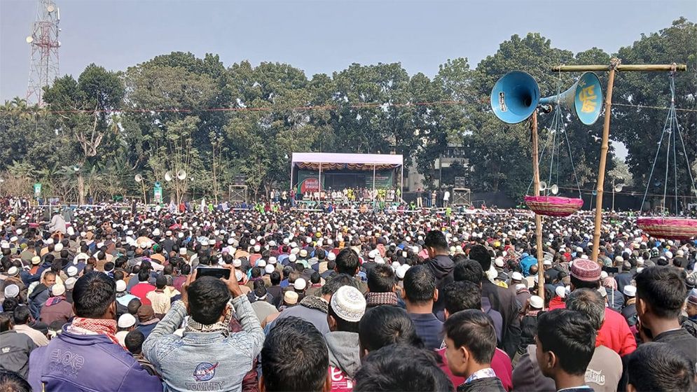 পঞ্চগড়ে শুরু সমাবেশ, যোগ দেবেন জামায়াত আমির