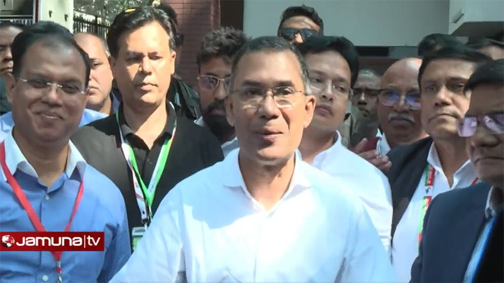 নির্বাচনে জয়ের বিষয়ে আমরা আশাবাদী: তারেক রহমান