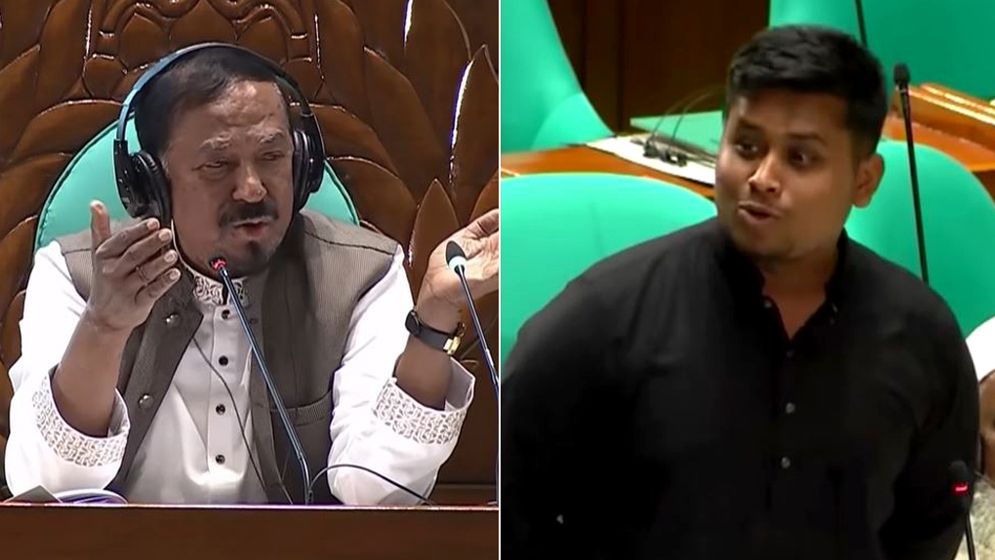 এটা শাহবাগ নয়, এটা পার্লামেন্ট— হাসনাতকে স্পিকার
