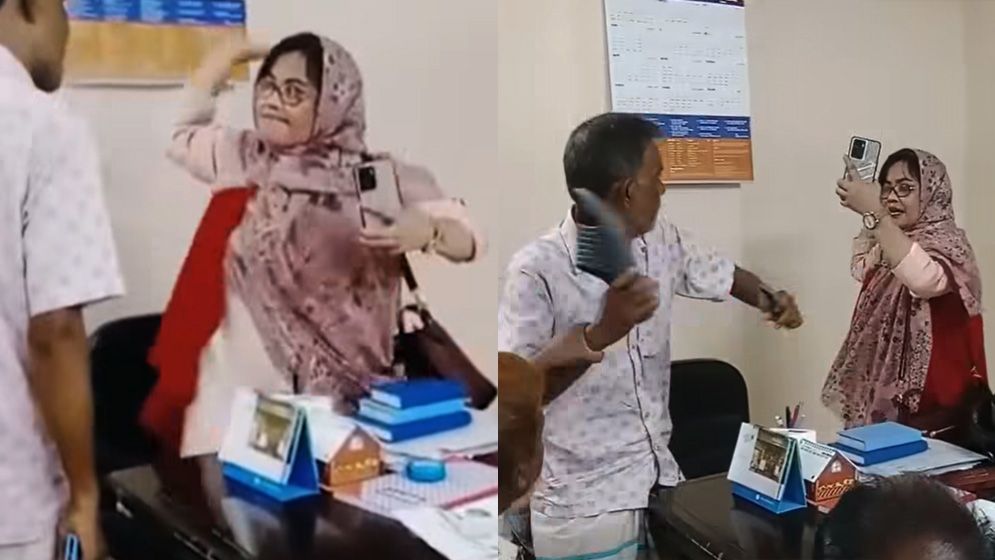 শিক্ষিকার সঙ্গে বিএনপি নেতার হাতাহাতির নেপথ্যে কী?