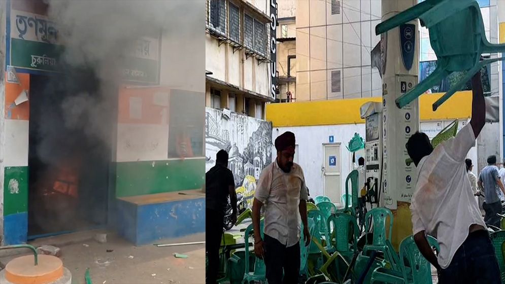 পশ্চিমবঙ্গের বিধানসভা নির্বাচন: একাধিক জায়গায় সংঘর্ষ
