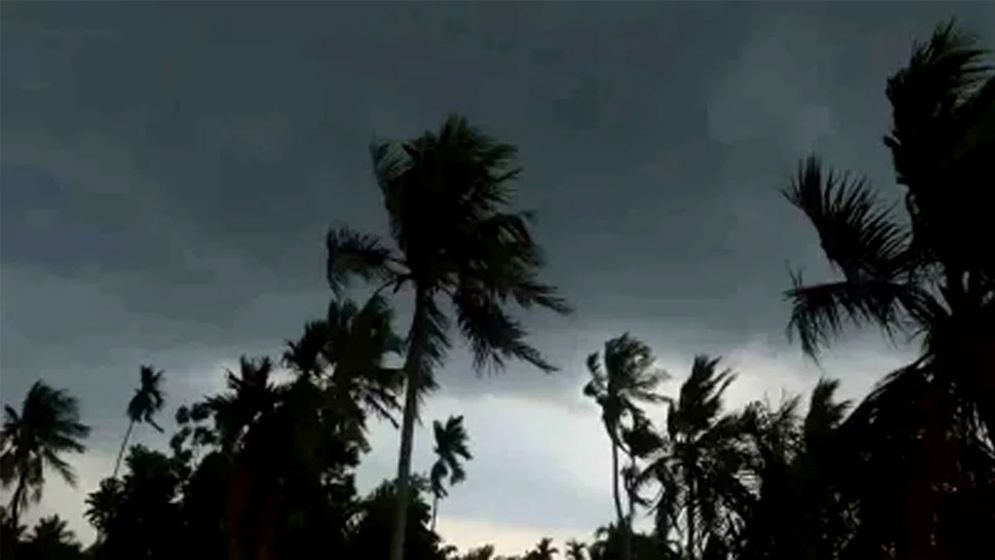 ছয় অঞ্চলে ৮০ কিলোমিটার বেগে ঝড়ের আভাস