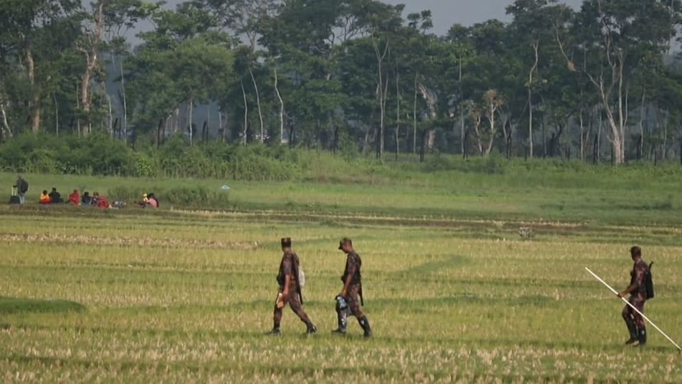 বিএসএফের পুশইন করা ১০ জন আটকে আছেন সীমান্তের শূন্যরেখায়
