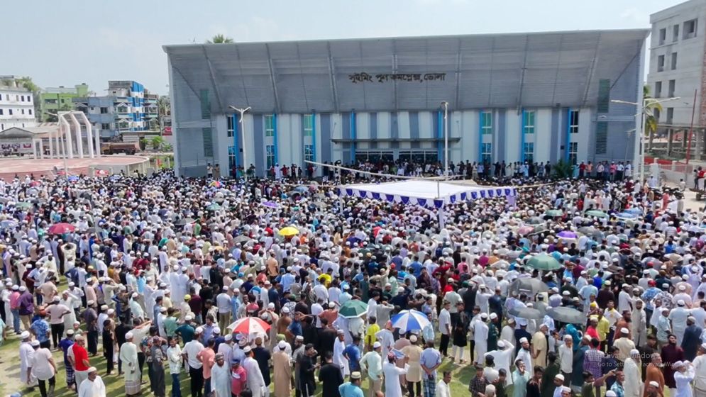 ভোলায় চিরনিদ্রায় শায়িত তোফায়েল আহমেদ