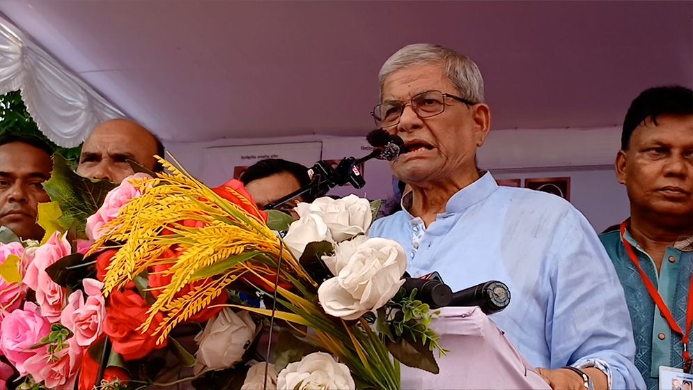 একটি পক্ষ দেশকে অস্থিতিশীল করার চেষ্টা করছে, সজাগ থাকতে হবে: মির্জা ফখরুল