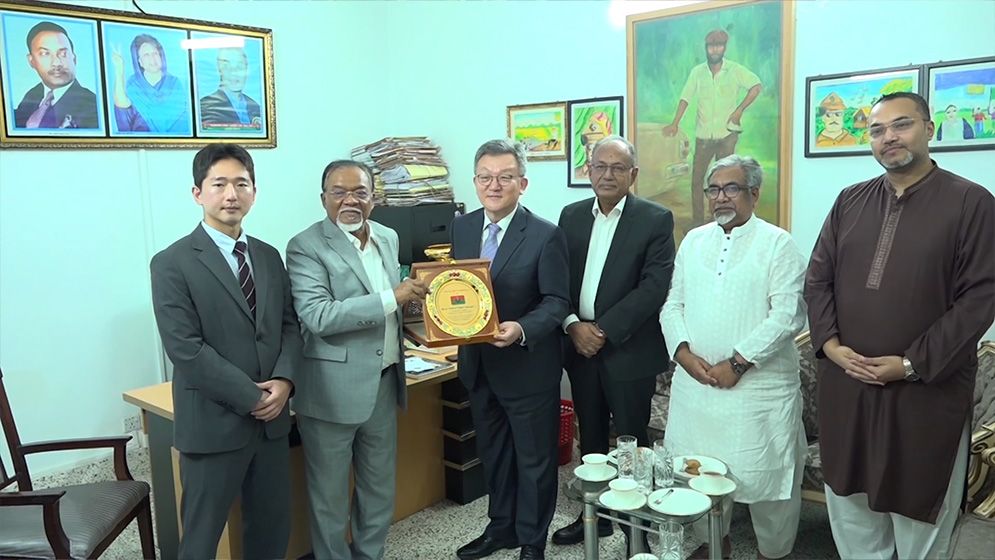 বিএনপি প্রতিনিধি দলের সঙ্গে আইসিএপিপির মহাসচিব অ্যাম্বাসাডরের সৌজন্য সাক্ষাৎ