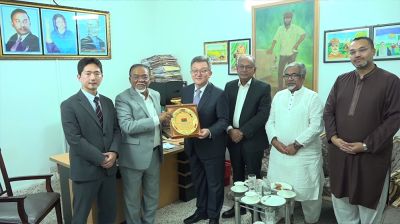 বিএনপি প্রতিনিধি দলের সঙ্গে আইসিএপিপির মহাসচিব অ্যাম্বাসাডরের সৌজন্য সাক্ষাৎ