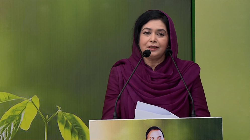 দেশকে এগিয়ে নিতে বিজ্ঞান চর্চায় জোর দেওয়ার আহ্বান জুবাইদা রহমানের