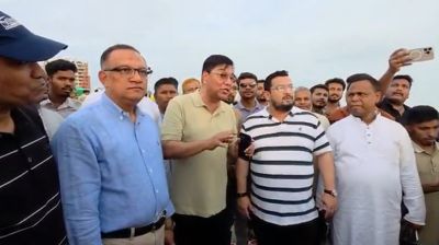 কক্সবাজার সমুদ্র সৈকতে তিন প্রতিমন্ত্রীর আকস্মিক পরিদর্শন