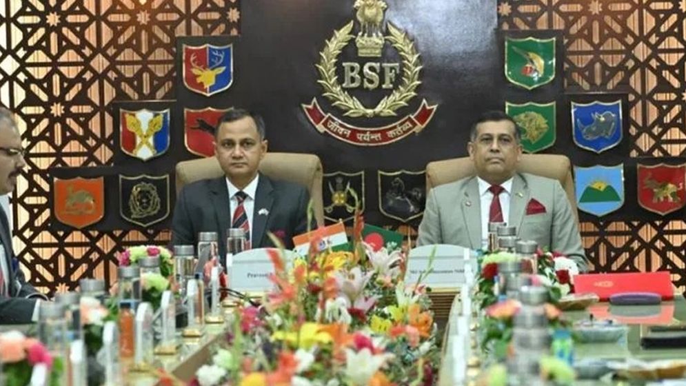 সীমান্তে শান্তি-নিরাপত্তা বজায় রাখতে একসঙ্গে কাজ করবে বিজিবি-বিএসএফ