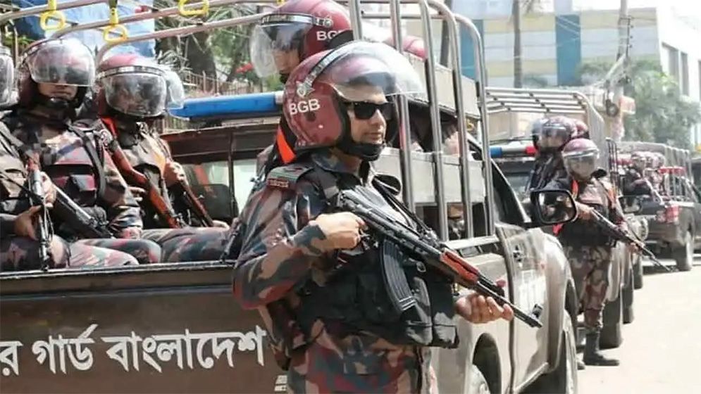 ৫ জেলায় বিজিবি মোতায়েন