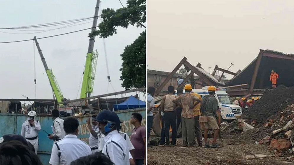 কলকাতায় গুদামের ছাদ ধসে নিহত ১০