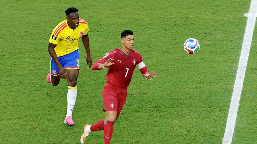 কলম্বিয়ার সাথে ড্রয়ে গ্রুপ রানার্সআপ পর্তুগাল