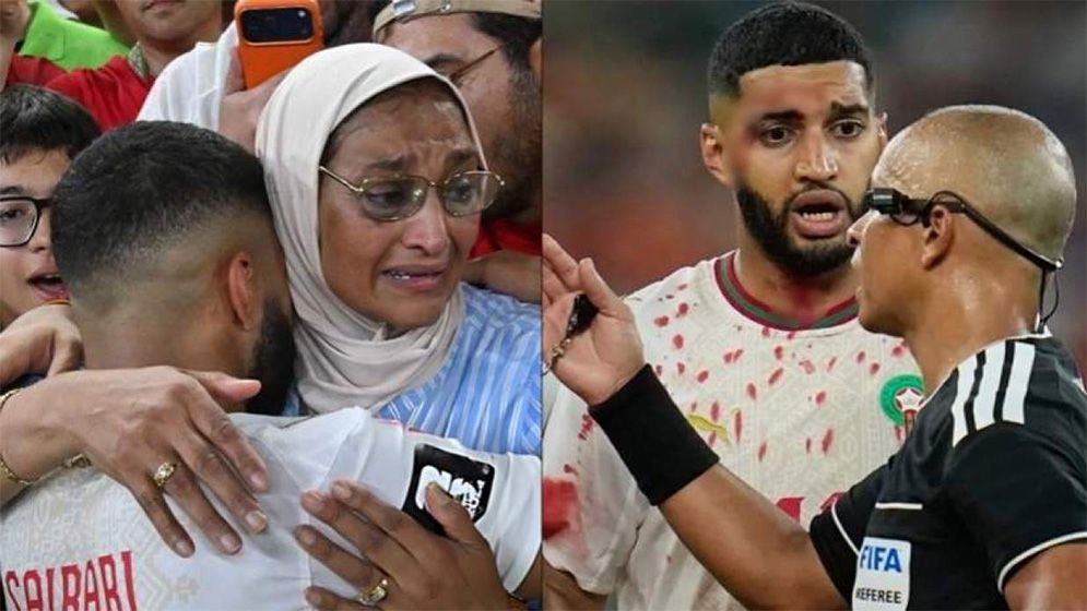 রক্ত ঝরিয়েও থামেননি, দলকে জিতিয়েই মায়ের বুকে সাইবারি