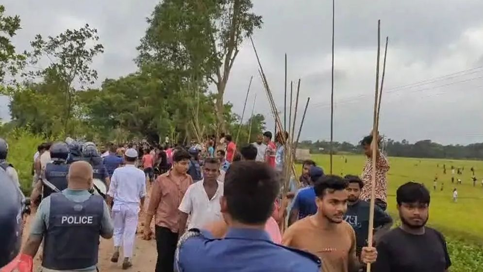ব্রাহ্মণবাড়িয়ায় তুচ্ছ ঘটনায় তিন গ্রামের বাসিন্দাদের মধ্যে সংঘর্ষ