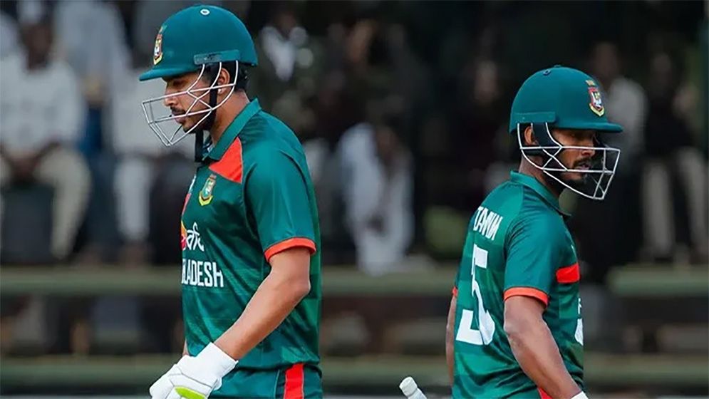 তামিম-সৌম্যর ব্যাটে চড়ে হোয়াইটওয়াশ এড়ালো বাংলাদেশ