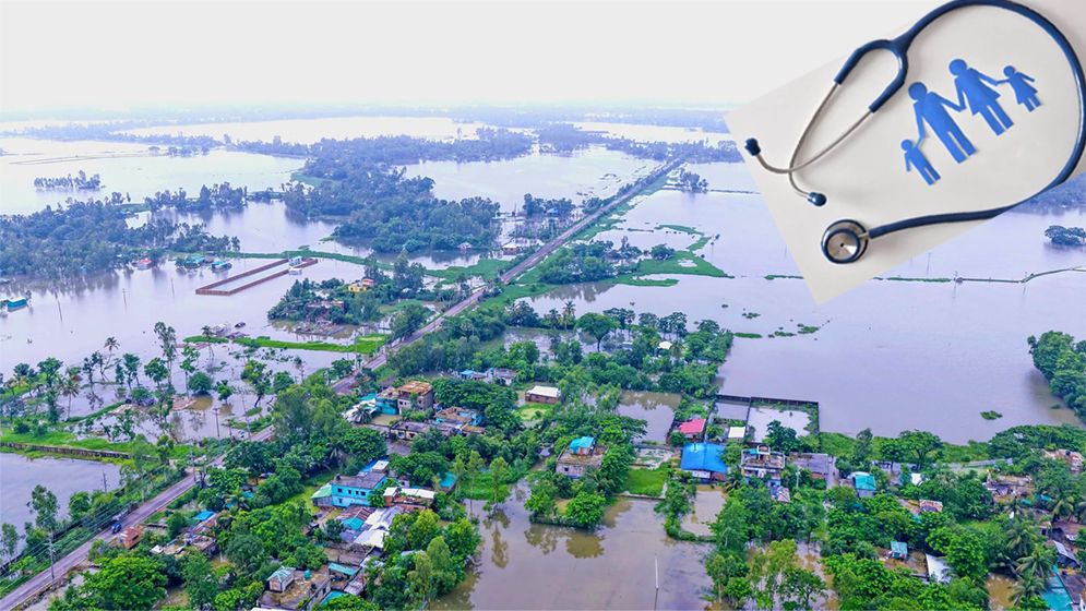 বন্যাকবলিত ১১ জেলার সকল স্বাস্থ্যকর্মীর ছুটি বাতিল: স্বাস্থ্যমন্ত্রী