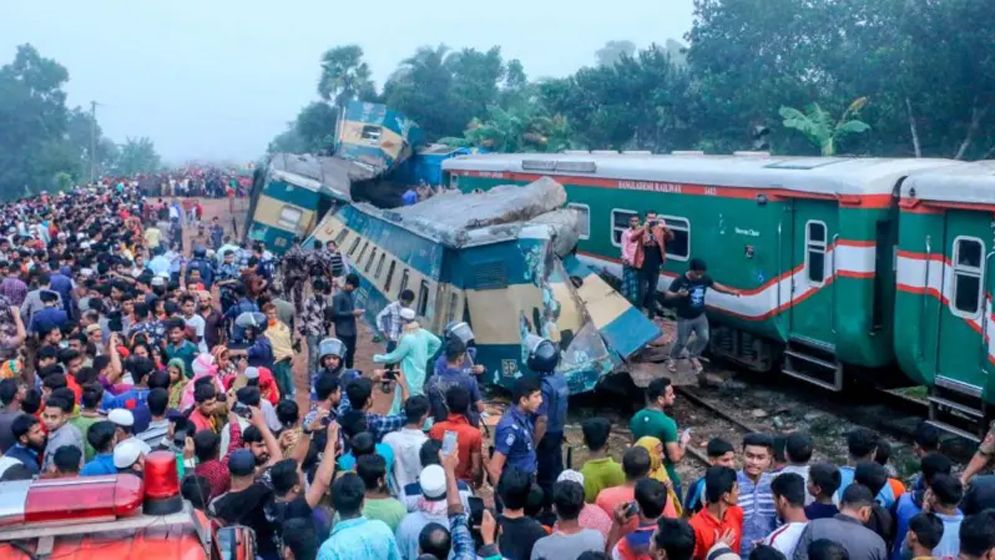 ১৫ বছরে রেলপথে ১৩৩৪টি দুর্ঘটনা