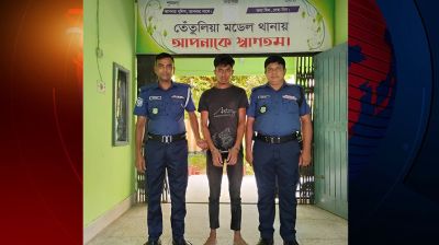 তেঁতুলিয়ায় ১৩টি জাল পাসপোর্টসহ যুবক আটক