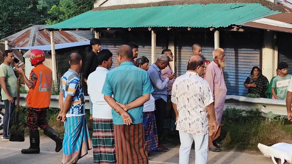 ​শৈলকূপায় ট্রাকের চাপায় পথচারীর মৃত্যু