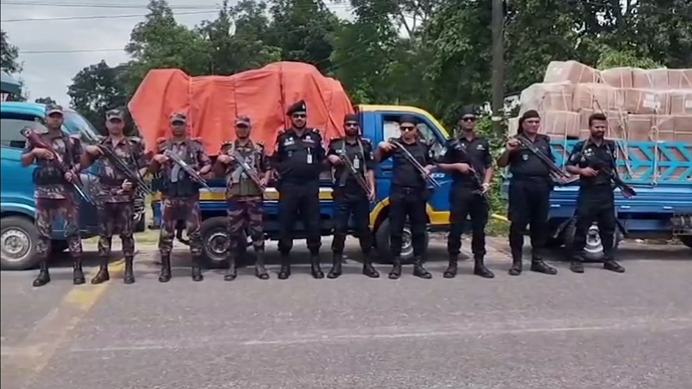 সিলেটে প্রায় ৩ কোটি টাকার ভারতীয় চোরাচালান জব্দ