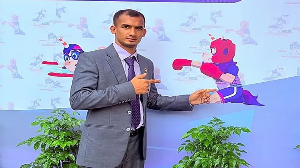 কোয়ার্টার ফাইনালে বাংলাদেশের বক্সার রাকিব