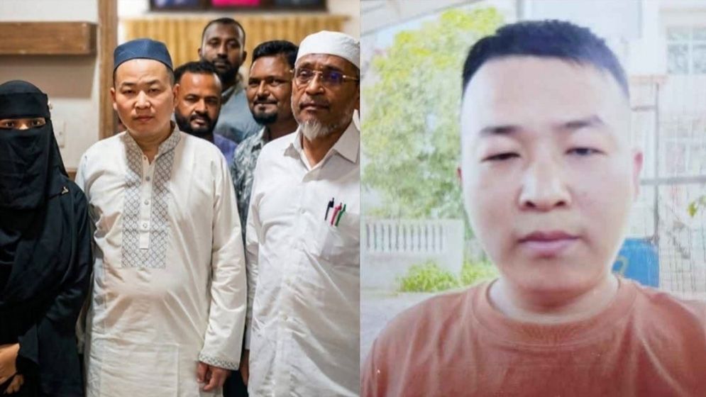 ফেসবুকে প্রেম, চীন থেকে নেত্রকোণায় এসে তরুণীকে বিয়ে করলেন যুবক