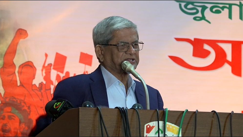 ভোল পাল্টে এখন সবাই জুলাইযোদ্ধা: মির্জা ফখরুল