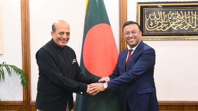 প্রধানমন্ত্রীর পররাষ্ট্রবিষয়ক উপদেষ্টার সঙ্গে ভারতের হাইকমিশনারের সাক্ষাৎ