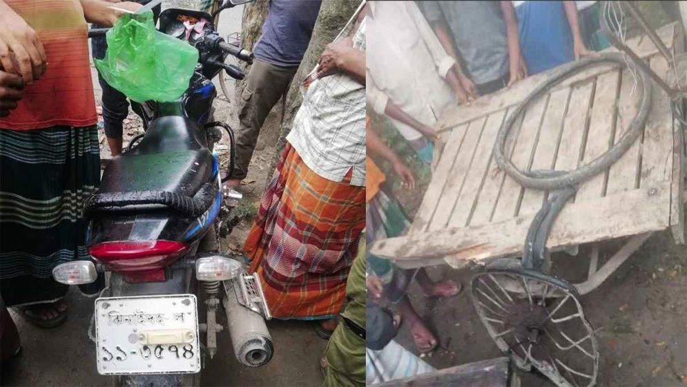 ঝিনাইদহে বাসের চাকায় পিষ্ট হয়ে মোটরসাইকেল আরোহীর মৃত্যু