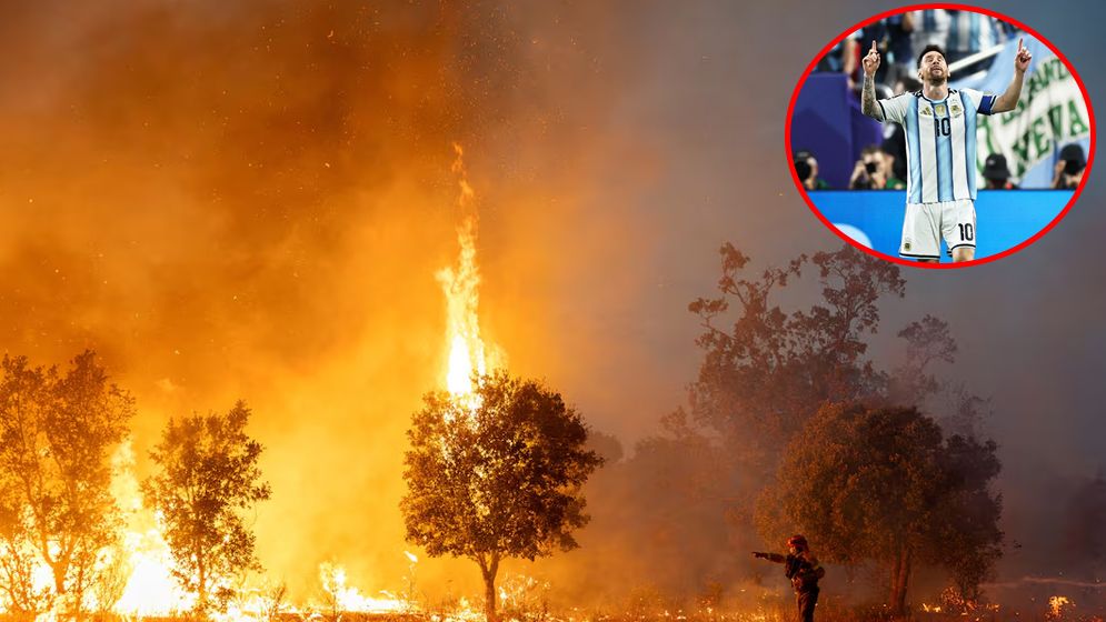 স্পেনে দাবানলে ক্ষতিগ্রস্তদের ৮০ হাজার ইউরো অনুদান মেসির
