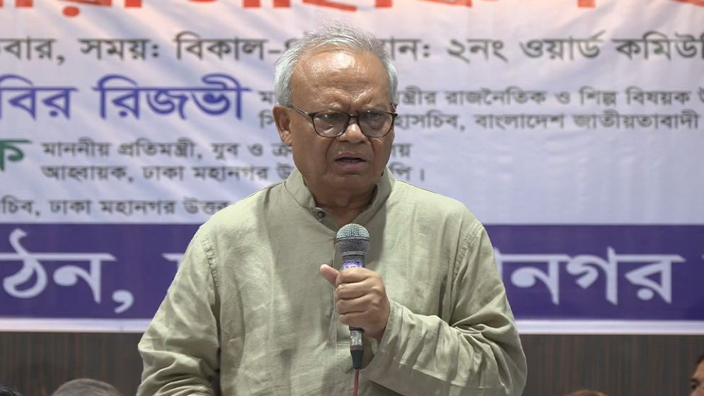 নিজেদের স্বার্থেই শেখ হাসিনাকে আশ্রয় দিয়েছে ভারত: রিজভী