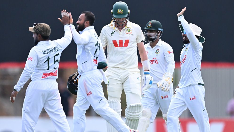 অস্ট্রেলিয়ার মাটিতে ঐতিহাসিক টেস্ট জয় বাংলাদেশের
