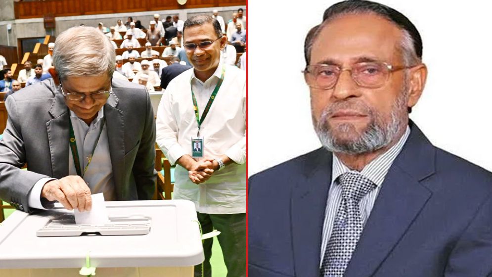 ভোট দিলেন মির্জা ফখরুল, অলি আহমদ কই?